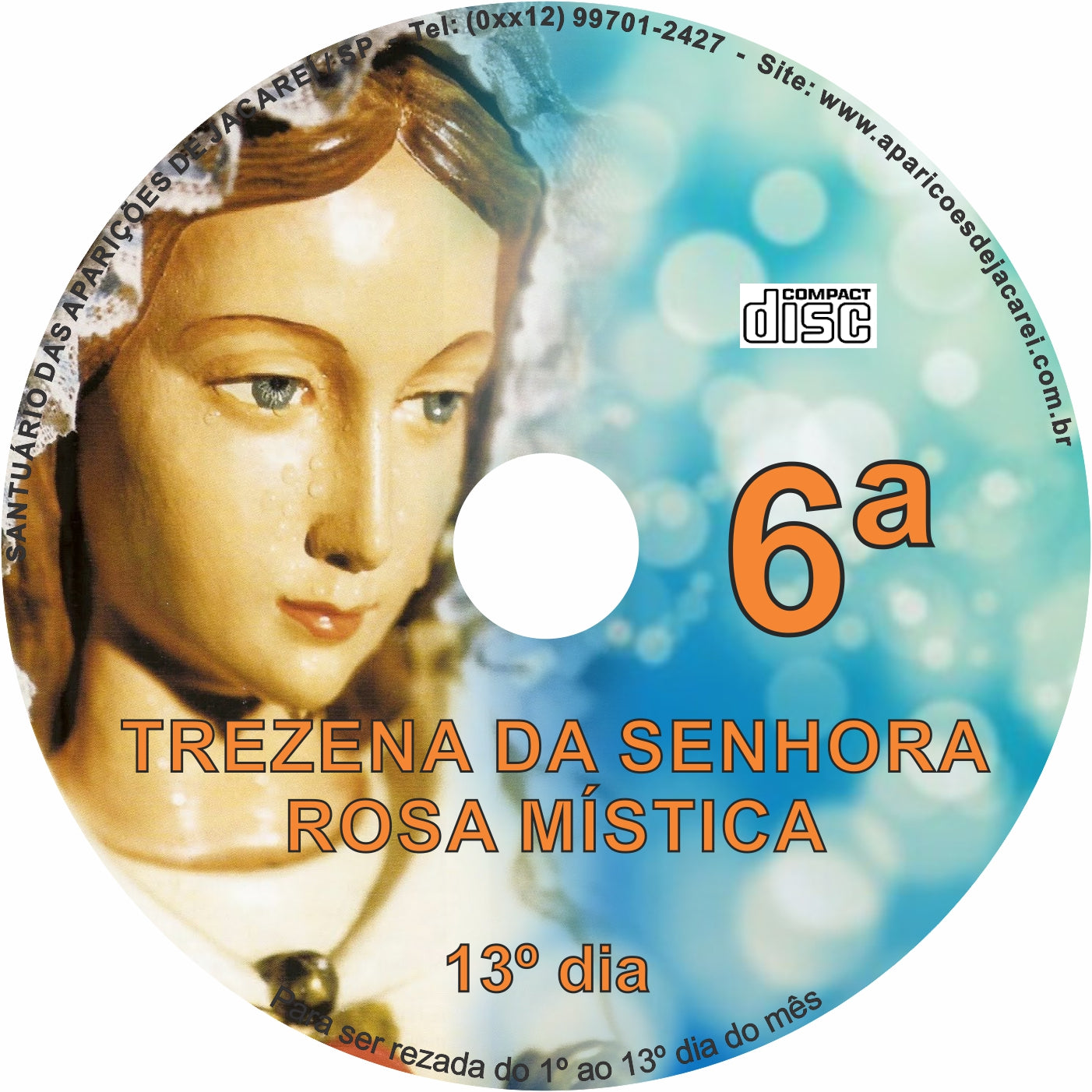 CD Trezena Rosa Mística 6 CD Trezena Rosa Mística 6